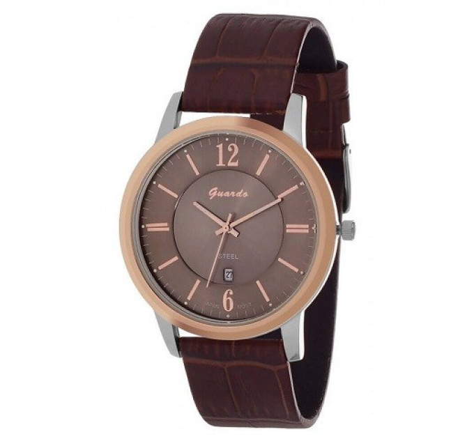 Купити ГОДИННИК GUARDO PREMIUM S00994-9 ⌚ Наручні годинники на fabrikachasov.com ⭐ Безкоштовна доставка по Україні від 3000 грн ✈ Гарантія ✔ 10.000 моделей годинників кращих брендів!