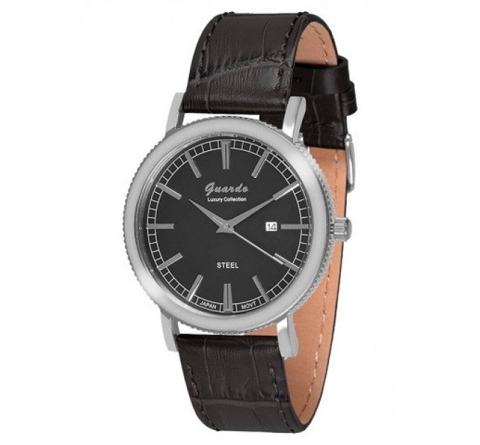 Купити ГОДИННИК GUARDO PREMIUM S01011-1 ⌚ Наручні годинники на fabrikachasov.com ⭐ Безкоштовна доставка по Україні від 3000 грн ✈ Гарантія ✔ 10.000 моделей. Знижки!