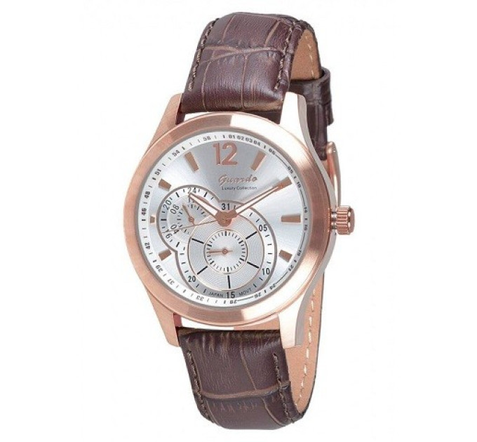 Купити ГОДИННИК GUARDO PREMIUM S01076(1)-7 ⌚ Наручні годинники на fabrikachasov.com ⭐ Безкоштовна доставка по Україні від 3000 грн ✈ Гарантія ✔ 10.000 моделей. Знижки!