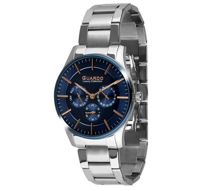 Купити ГОДИННИК GUARDO PREMIUM S01216-1 ⌚ Наручні годинники на fabrikachasov.com ⭐ Безкоштовна доставка по Україні від 3000 грн ✈ Гарантія ✔ 10.000 моделей. Знижки!