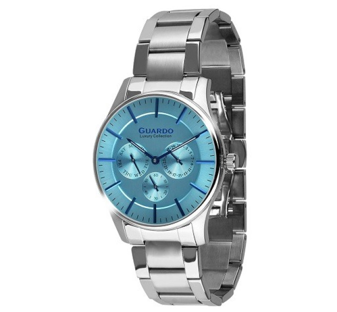 Купити ГОДИННИК GUARDO PREMIUM S01216-3 ⌚ Наручні годинники на fabrikachasov.com ⭐ Безкоштовна доставка по Україні від 3000 грн ✈ Гарантія ✔ 10.000 моделей. Знижки!