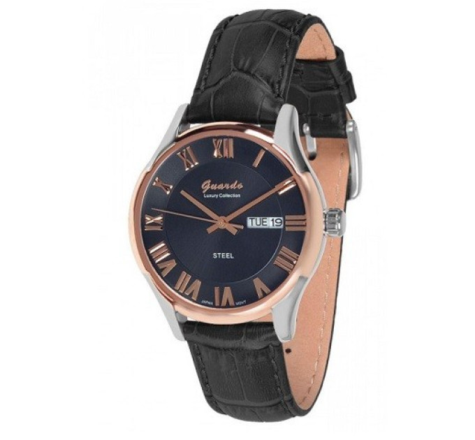 Купити ГОДИННИК GUARDO PREMIUM S01385-11 ⌚ Наручні годинники на fabrikachasov.com ⭐ Безкоштовна доставка по Україні від 3000 грн ✈ Гарантія ✔ 10.000 моделей. Знижки!