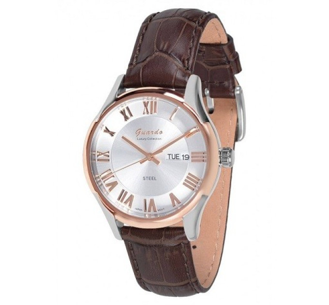 Купити ГОДИННИК GUARDO PREMIUM S01385-9 ⌚ Наручні годинники на fabrikachasov.com ⭐ Безкоштовна доставка по Україні від 3000 грн ✈ Гарантія ✔ 10.000 моделей. Знижки!