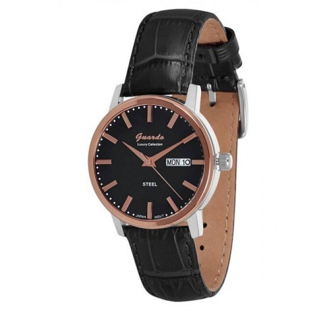 Купити ГОДИННИК GUARDO PREMIUM S01393-7 ⌚ Наручні годинники на fabrikachasov.com ⭐ Безкоштовна доставка по Україні від 3000 грн ✈ Гарантія ✔ 10.000 моделей. Знижки!
