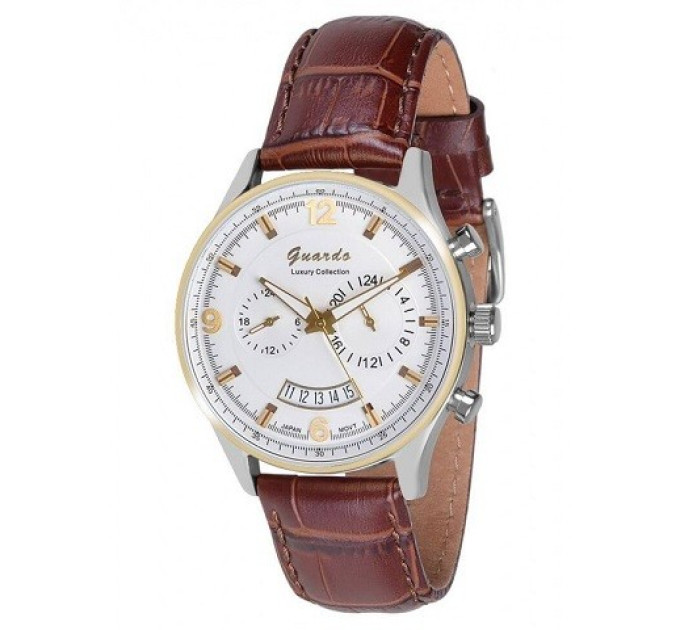Купити ГОДИННИК GUARDO PREMIUM S01394(1)-7 ⌚ Наручні годинники на fabrikachasov.com ⭐ Безкоштовна доставка по Україні від 3000 грн ✈ Гарантія ✔ 10.000 моделей. Знижки!