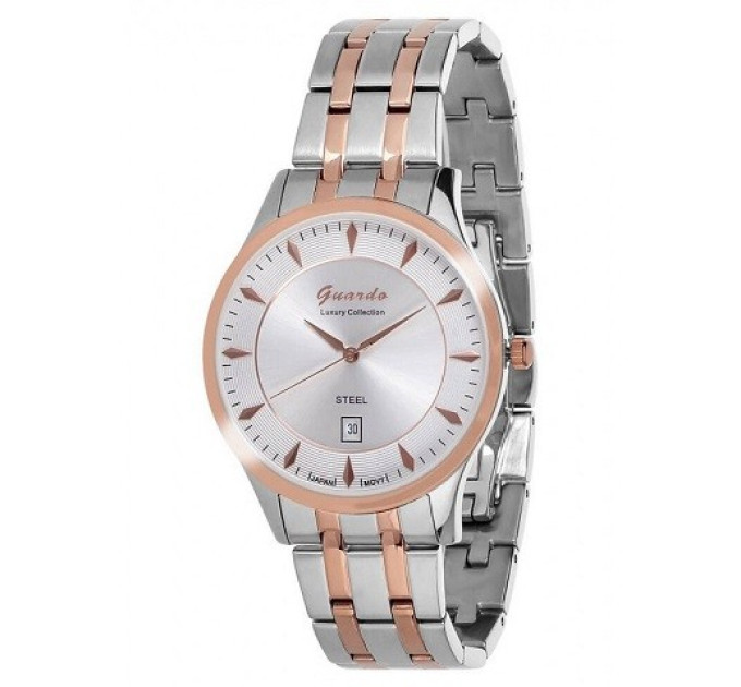 Купити ГОДИННИК GUARDO PREMIUM S01453-6 ⌚ Наручні годинники на fabrikachasov.com ⭐ Безкоштовна доставка по Україні від 3000 грн ✈ Гарантія ✔ 10.000 моделей. Знижки!