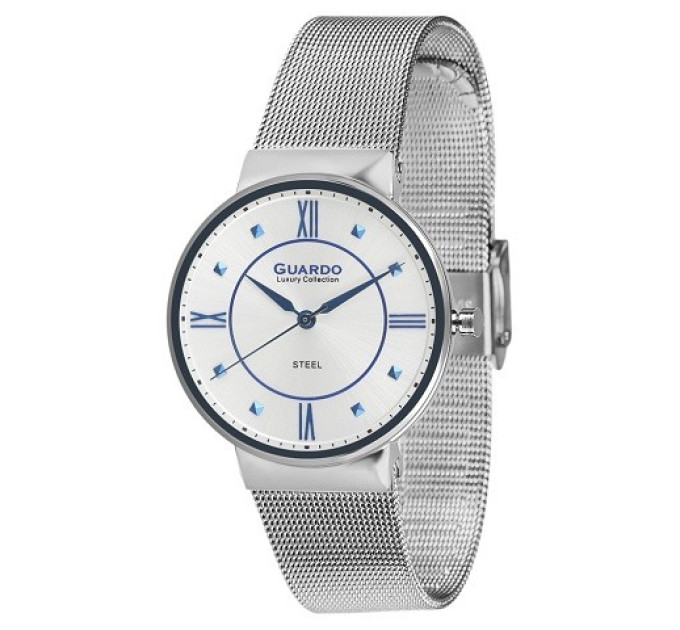 Купити ГОДИННИК GUARDO PREMIUM S01549-2 ⌚ Наручні годинники на fabrikachasov.com ⭐ Безкоштовна доставка по Україні від 3000 грн ✈ Гарантія ✔ 10.000 моделей годинників кращих брендів!
