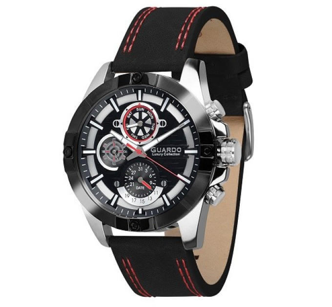 Купити ГОДИННИК GUARDO PREMIUM S01630-1 ⌚ Наручні годинники на fabrikachasov.com ⭐ Безкоштовна доставка по Україні від 3000 грн ✈ Гарантія ✔ 10.000 моделей. Знижки!
