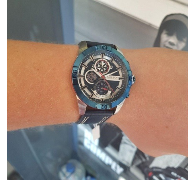 Купити ГОДИННИК GUARDO PREMIUM S01630-2 ⌚ Наручні годинники на fabrikachasov.com ⭐ Безкоштовна доставка по Україні від 3000 грн ✈ Гарантія ✔ 10.000 моделей. Знижки!