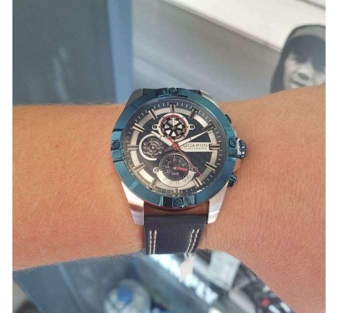 Купити ГОДИННИК GUARDO PREMIUM S01630-2 ⌚ Наручні годинники на fabrikachasov.com ⭐ Безкоштовна доставка по Україні від 3000 грн ✈ Гарантія ✔ 10.000 моделей. Знижки!