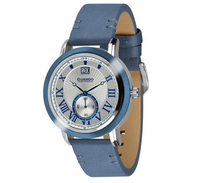 Купити ГОДИННИК GUARDO PREMIUM S01636-2 ⌚ Наручні годинники на fabrikachasov.com ⭐ Безкоштовна доставка по Україні від 3000 грн ✈ Гарантія ✔ 10.000 моделей. Знижки!