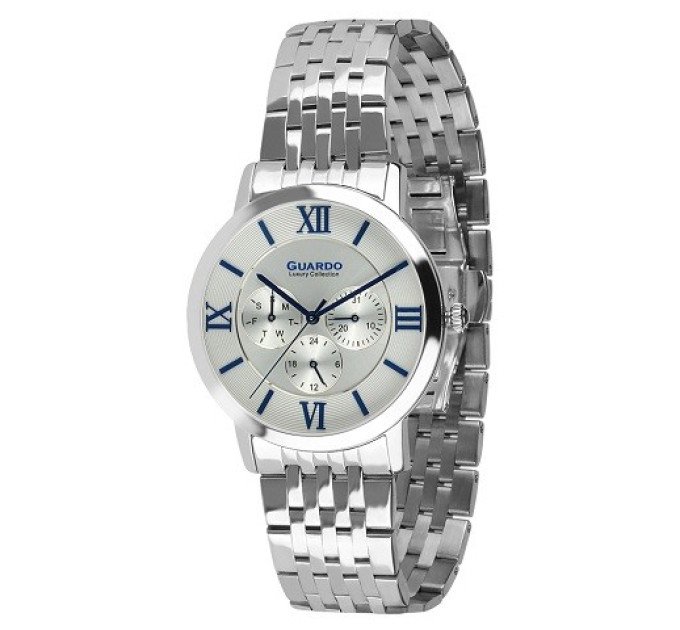 Купити ГОДИННИК GUARDO PREMIUM S01953-2 ⌚ Наручні годинники на fabrikachasov.com ⭐ Безкоштовна доставка по Україні від 3000 грн ✈ Гарантія ✔ 10.000 моделей. Знижки!