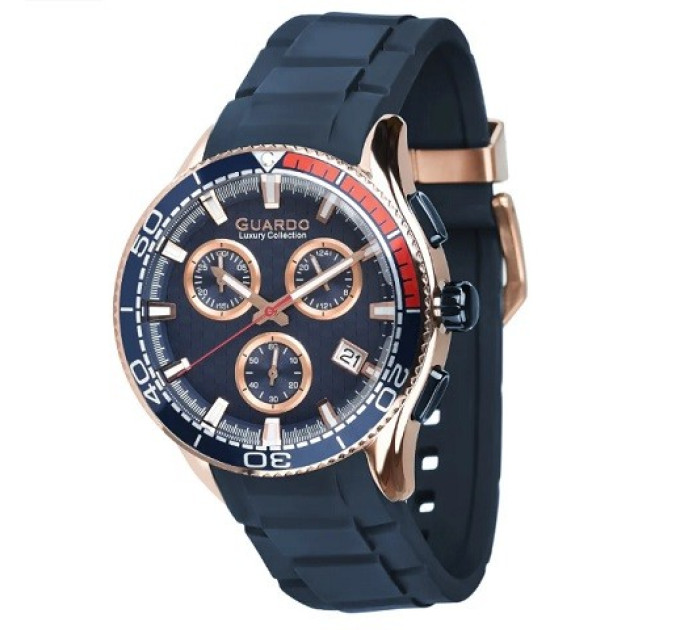 Купити ГОДИННИК GUARDO PREMIUM S02388-7 ⌚ Наручні годинники на fabrikachasov.com ⭐ Безкоштовна доставка по Україні від 3000 грн ✈ Гарантія ✔ 10.000 моделей. Знижки!