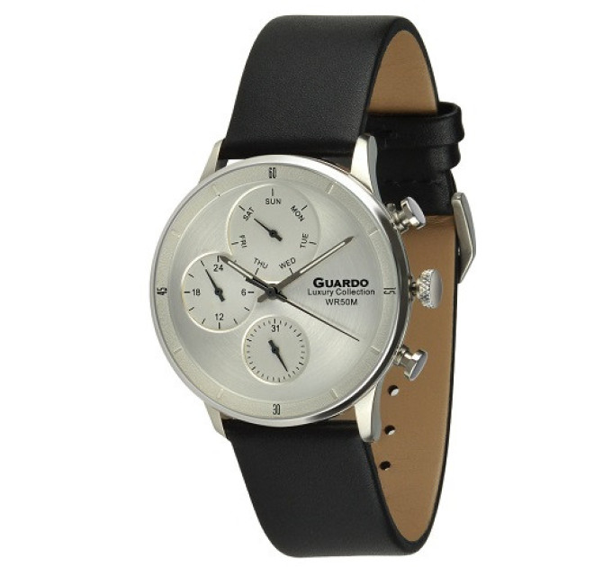 Купити ГОДИННИК GUARDO PREMIUM S02415-1 ⌚ Наручні годинники на fabrikachasov.com ⭐ Безкоштовна доставка по Україні від 3000 грн ✈ Гарантія ✔ 10.000 моделей годинників кращих брендів!