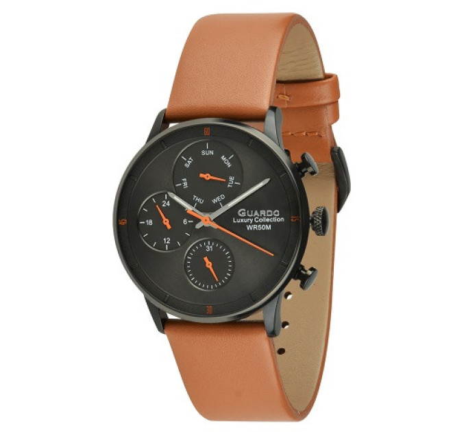 Купити ГОДИННИК GUARDO PREMIUM S02415-3 ⌚ Наручні годинники на fabrikachasov.com ⭐ Безкоштовна доставка по Україні від 3000 грн ✈ Гарантія ✔ 10.000 моделей годинників кращих брендів!