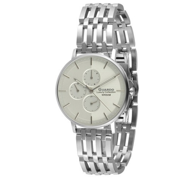 Купити ГОДИННИК GUARDO PREMIUM S02417-1 ⌚ Наручні годинники на fabrikachasov.com ⭐ Безкоштовна доставка по Україні від 3000 грн ✈ Гарантія ✔ 10.000 моделей. Знижки!