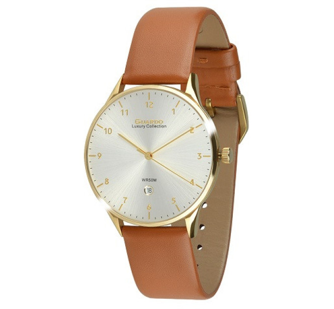 Купити ГОДИННИК GUARDO PREMIUM S02426-3 ⌚ Наручні годинники на fabrikachasov.com ⭐ Безкоштовна доставка по Україні від 3000 грн ✈ Гарантія ✔ 10.000 моделей годинників кращих брендів!