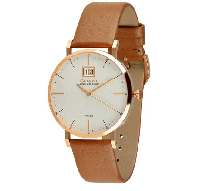 Купити ГОДИННИК GUARDO PREMIUM S02430-5 ⌚ Наручні годинники на fabrikachasov.com ⭐ Безкоштовна доставка по Україні від 3000 грн ✈ Гарантія ✔ 10.000 моделей годинників кращих брендів!