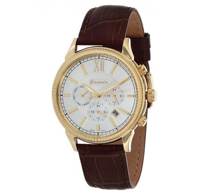 Купити ГОДИННИК GUARDO PREMIUM S03647-2 ⌚ Наручні годинники на fabrikachasov.com ⭐ Безкоштовна доставка по Україні від 3000 грн ✈ Гарантія ✔ 10.000 моделей годинників кращих брендів!