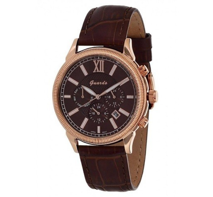 Купити ГОДИННИК GUARDO PREMIUM S03647-4 ⌚ Наручні годинники на fabrikachasov.com ⭐ Безкоштовна доставка по Україні від 3000 грн ✈ Гарантія ✔ 10.000 моделей. Знижки!
