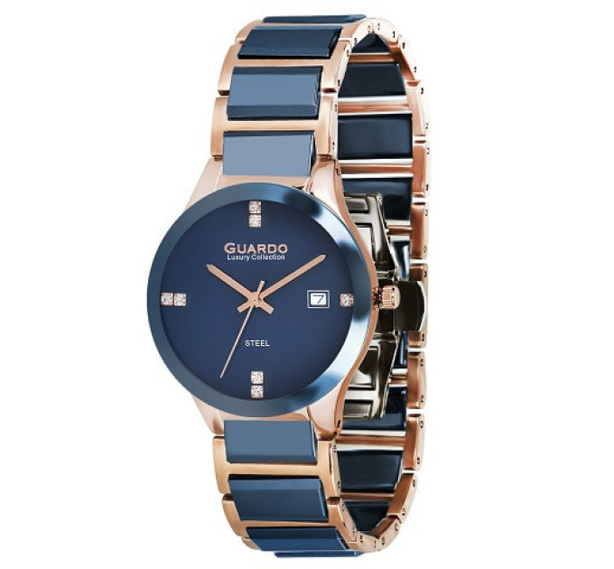Купити ГОДИННИК GUARDO PREMIUM S0580-6 ⌚ Наручні годинники на fabrikachasov.com ⭐ Безкоштовна доставка по Україні від 3000 грн ✈ Гарантія ✔ 10.000 моделей годинників кращих брендів!