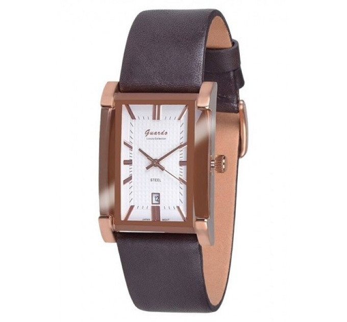 Купити ГОДИННИК GUARDO PREMIUM S06588-5 ⌚ Наручні годинники на fabrikachasov.com ⭐ Безкоштовна доставка по Україні від 3000 грн ✈ Гарантія ✔ 10.000 моделей. Знижки!
