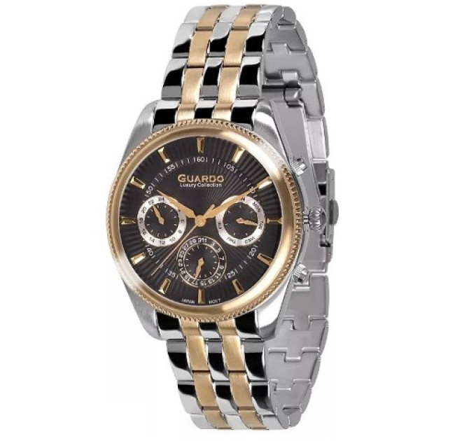 Купити ГОДИННИК GUARDO PREMIUM S01867-3 ⌚ Наручні годинники на fabrikachasov.com ⭐ Безкоштовна доставка по Україні від 3000 грн ✈ Гарантія ✔ 10.000 моделей. Знижки!