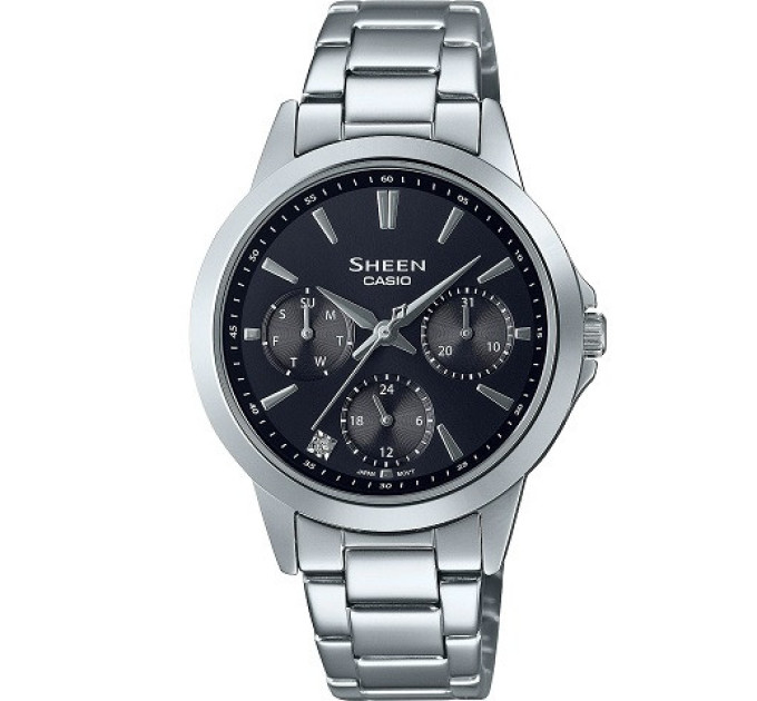 Купити ГОДИННИК CASIO SHE-3516D-1AUEF ⌚ Наручні годинники на fabrikachasov.com ⭐ Безкоштовна доставка по Україні від 3000 грн ✈ Гарантія ✔ 10.000 моделей. Знижки!