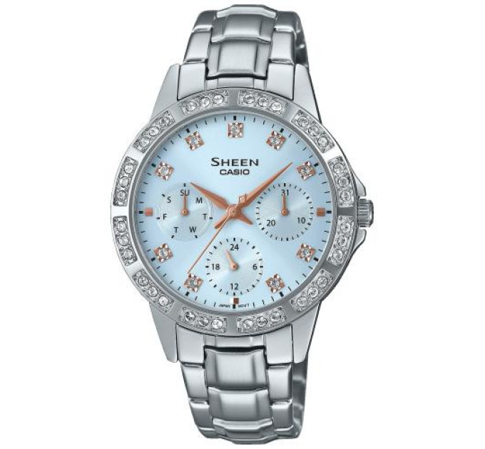 Купити ГОДИННИК CASIO SHE-3517D-2AUEF ⌚ Наручні годинники на fabrikachasov.com ⭐ Безкоштовна доставка по Україні від 3000 грн ✈ Гарантія ✔ 10.000 моделей. Знижки!
