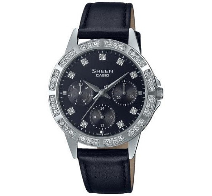 Купити ГОДИННИК CASIO SHE-3517L-1AUEF ⌚ Наручні годинники на fabrikachasov.com ⭐ Безкоштовна доставка по Україні від 3000 грн ✈ Гарантія ✔ 10.000 моделей годинників кращих брендів!