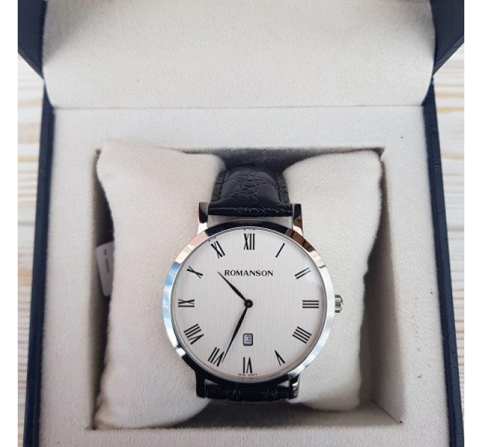 Купити ГОДИННИК ROMANSON TL5507CX1W0S5B ⌚ Наручні годинники на fabrikachasov.com ⭐ Безкоштовна доставка по Україні від 3000 грн ✈ Гарантія ✔ 10.000 моделей годинників кращих брендів!