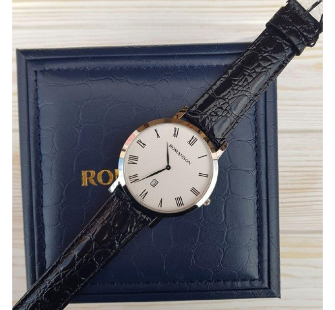 Купити ГОДИННИК ROMANSON TL5507CX1W0S5B ⌚ Наручні годинники на fabrikachasov.com ⭐ Безкоштовна доставка по Україні від 3000 грн ✈ Гарантія ✔ 10.000 моделей годинників кращих брендів!