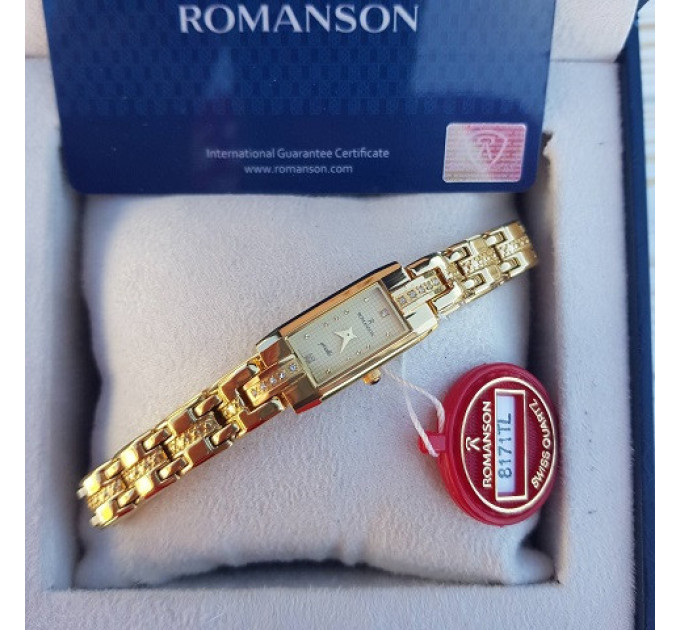 Купити ГОДИННИК ROMANSON TL8171 ⌚ Наручні годинники на fabrikachasov.com ⭐ Безкоштовна доставка по Україні від 3000 грн ✈ Гарантія ✔ 10.000 моделей. Знижки!