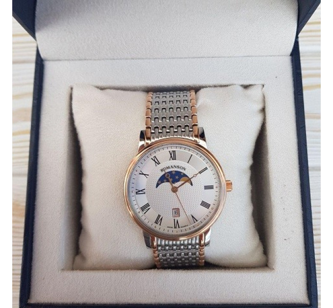 Купити ГОДИННИК ROMANSON TM1274FM1J ⌚ Наручні годинники на fabrikachasov.com ⭐ Безкоштовна доставка по Україні від 3000 грн ✈ Гарантія ✔ 10.000 моделей годинників кращих брендів!