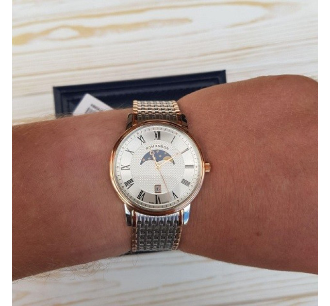 Купити ГОДИННИК ROMANSON TM1274FM1J ⌚ Наручні годинники на fabrikachasov.com ⭐ Безкоштовна доставка по Україні від 3000 грн ✈ Гарантія ✔ 10.000 моделей годинників кращих брендів!