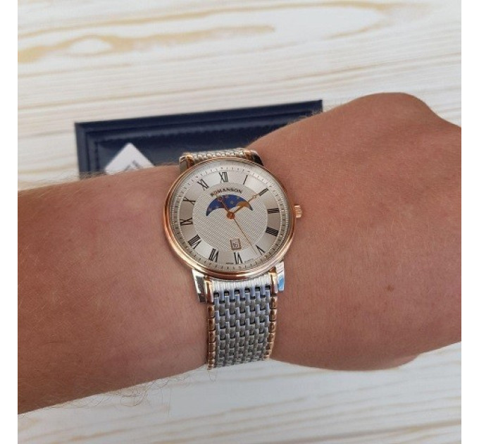 Купити ГОДИННИК ROMANSON TM1274FM1J ⌚ Наручні годинники на fabrikachasov.com ⭐ Безкоштовна доставка по Україні від 3000 грн ✈ Гарантія ✔ 10.000 моделей годинників кращих брендів!