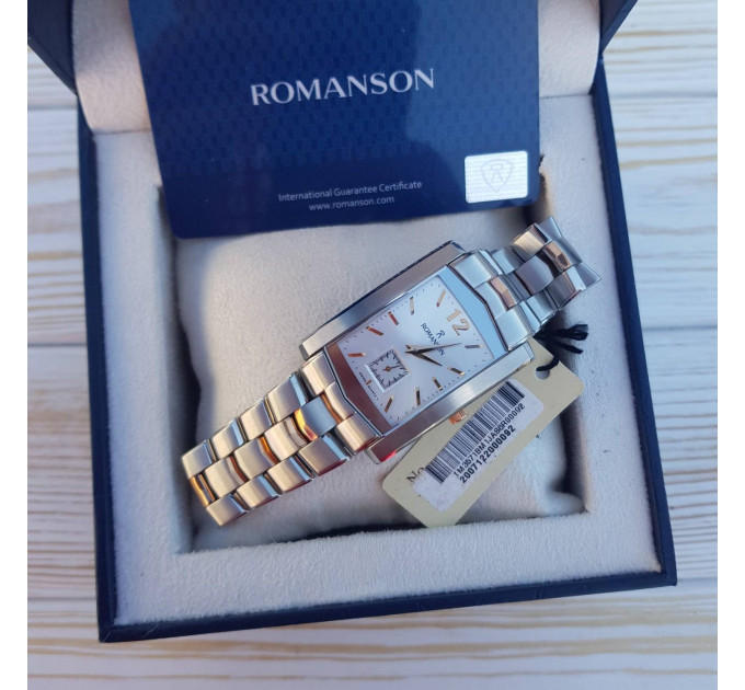 Купити ГОДИННИК ROMANSON TM3571BM ⌚ Наручні годинники на fabrikachasov.com ⭐ Безкоштовна доставка по Україні від 3000 грн ✈ Гарантія ✔ 10.000 моделей годинників кращих брендів!