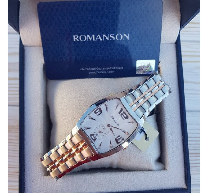 Купити ГОДИННИК ROMANSON TM4120 ⌚ Наручні годинники на fabrikachasov.com ⭐ Безкоштовна доставка по Україні від 3000 грн ✈ Гарантія ✔ 10.000 моделей годинників кращих брендів!