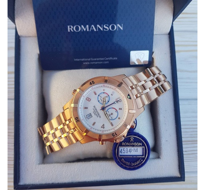 Купити ГОДИННИК ROMANSON TM4594HM ⌚ Наручні годинники на fabrikachasov.com ⭐ Безкоштовна доставка по Україні від 3000 грн ✈ Гарантія ✔ 10.000 моделей годинників кращих брендів!