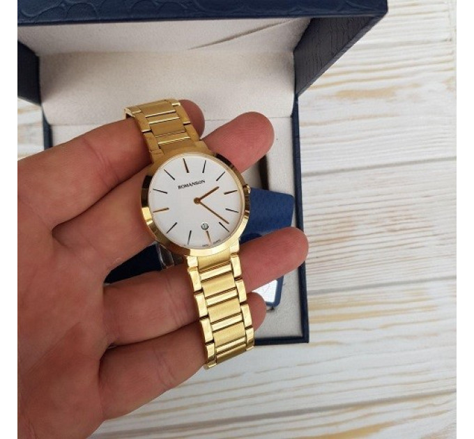 Купити ГОДИННИК ROMANSON TM6A08MMGGA1R2 ⌚ Наручні годинники на fabrikachasov.com ⭐ Безкоштовна доставка по Україні від 3000 грн ✈ Гарантія ✔ 10.000 моделей. Знижки!