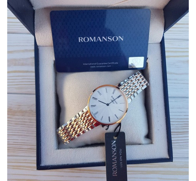 Купити ГОДИННИК ROMANSON TM7238MG ⌚ Наручні годинники на fabrikachasov.com ⭐ Безкоштовна доставка по Україні від 3000 грн ✈ Гарантія ✔ 10.000 моделей годинників кращих брендів!