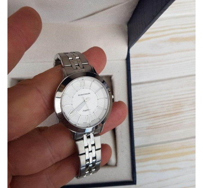 Купити ГОДИННИК ROMANSON TM7A05LLW ⌚ Наручні годинники на fabrikachasov.com ⭐ Безкоштовна доставка по Україні від 3000 грн ✈ Гарантія ✔ 10.000 моделей годинників кращих брендів!