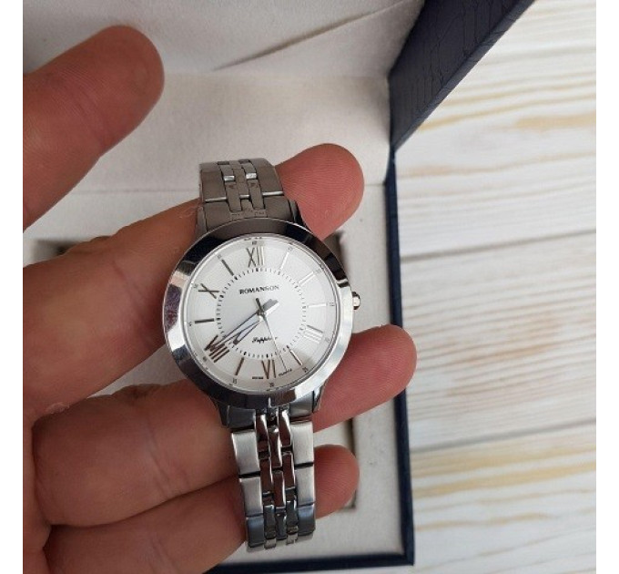 Купити ГОДИННИК ROMANSON TM7A05LLW ⌚ Наручні годинники на fabrikachasov.com ⭐ Безкоштовна доставка по Україні від 3000 грн ✈ Гарантія ✔ 10.000 моделей годинників кращих брендів!
