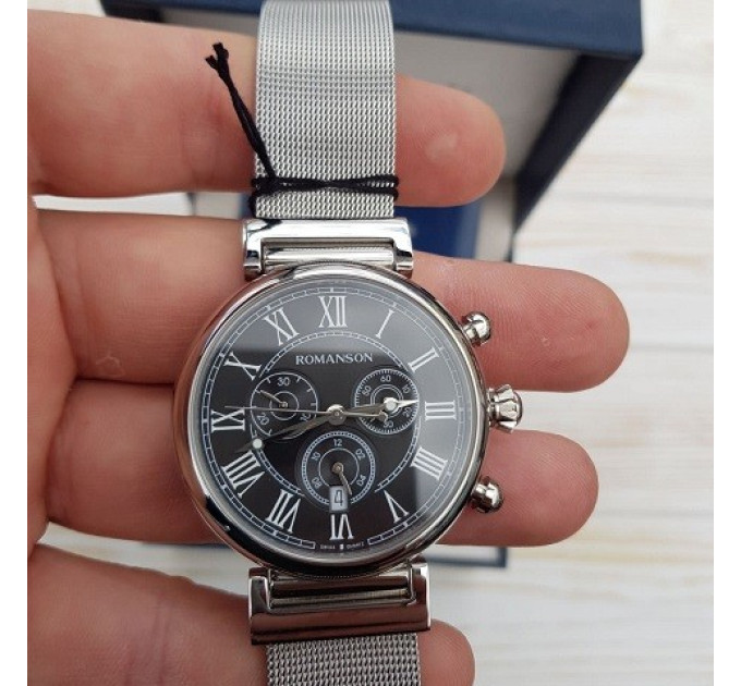 Купити ГОДИННИК ROMANSON TM7A08HMW ⌚ Наручні годинники на fabrikachasov.com ⭐ Безкоштовна доставка по Україні від 3000 грн ✈ Гарантія ✔ 10.000 моделей годинників кращих брендів!