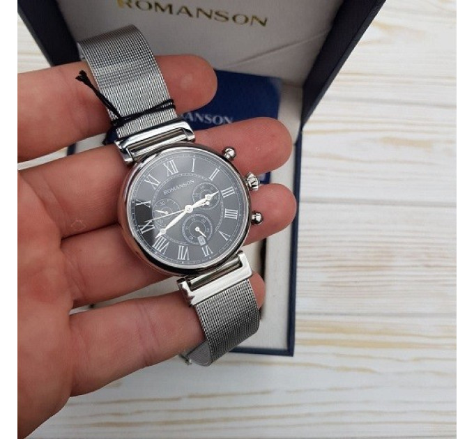 Купити ГОДИННИК ROMANSON TM7A08HMW ⌚ Наручні годинники на fabrikachasov.com ⭐ Безкоштовна доставка по Україні від 3000 грн ✈ Гарантія ✔ 10.000 моделей годинників кращих брендів!