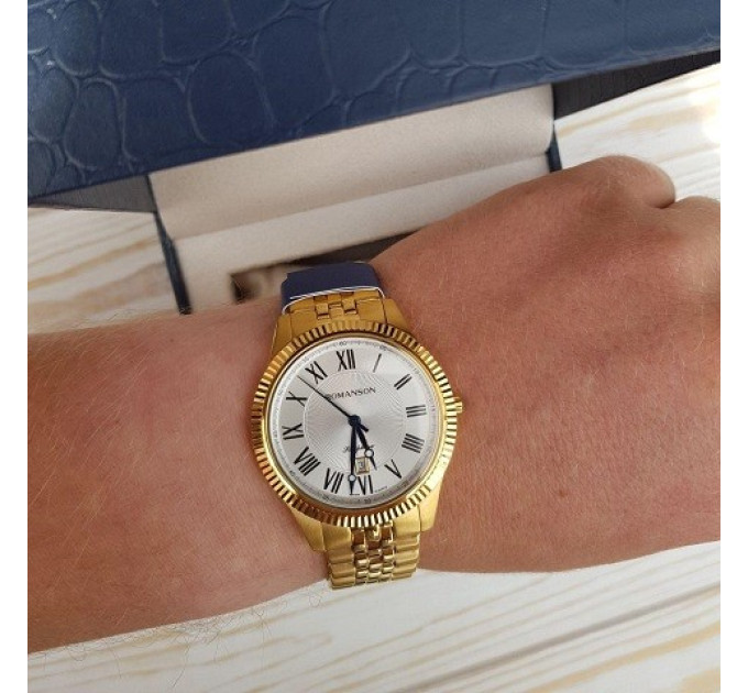 Купити ГОДИННИК ROMANSON TM7A19MMG ⌚ Наручні годинники на fabrikachasov.com ⭐ Безкоштовна доставка по Україні від 3000 грн ✈ Гарантія ✔ 10.000 моделей годинників кращих брендів!