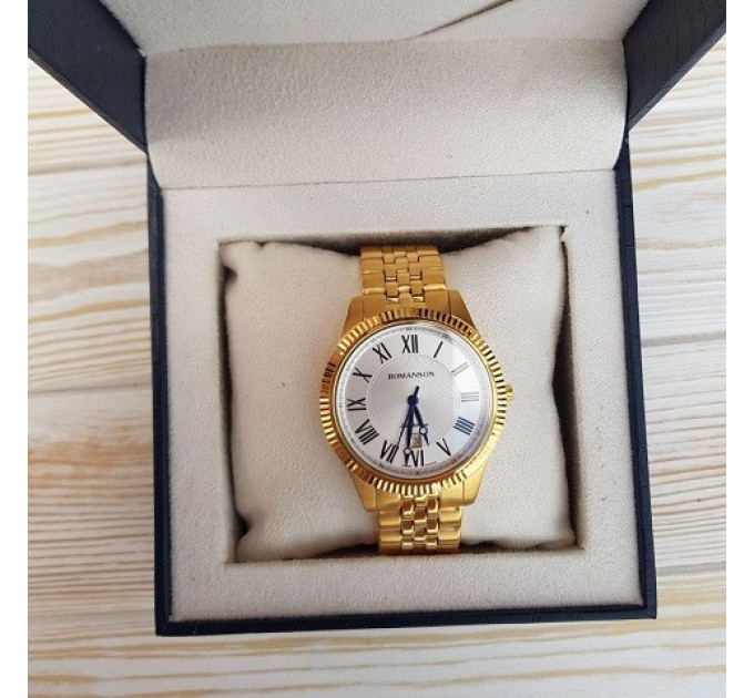 Купити ГОДИННИК ROMANSON TM7A19MMG ⌚ Наручні годинники на fabrikachasov.com ⭐ Безкоштовна доставка по Україні від 3000 грн ✈ Гарантія ✔ 10.000 моделей годинників кращих брендів!