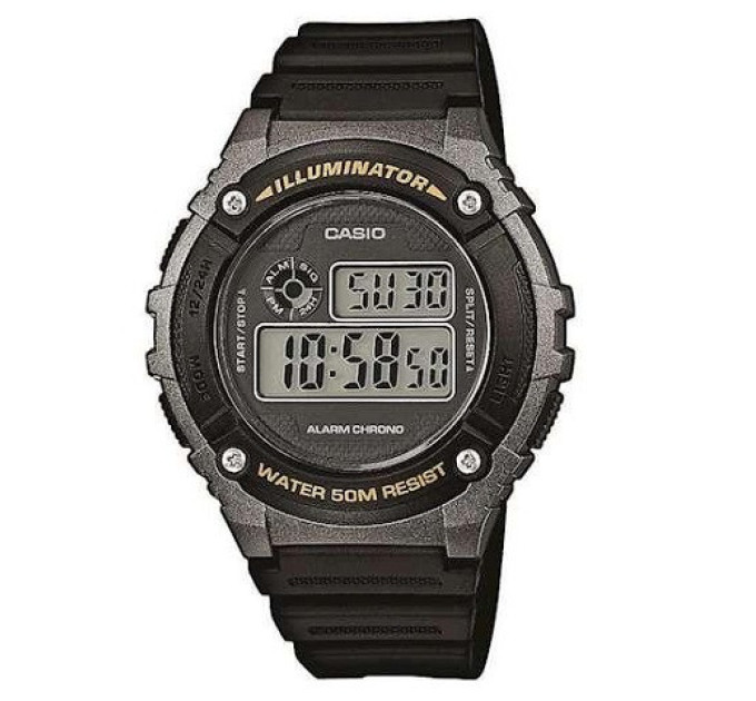 Купить Часы CASIO W-216H-1BVEF ⌚ Наручные часы на fabrikachasov.com ⭐ Бесплатная доставка по Украине от 3000 грн ✈ Гарантия ✔ 10.000 моделей часов лучших брендов!