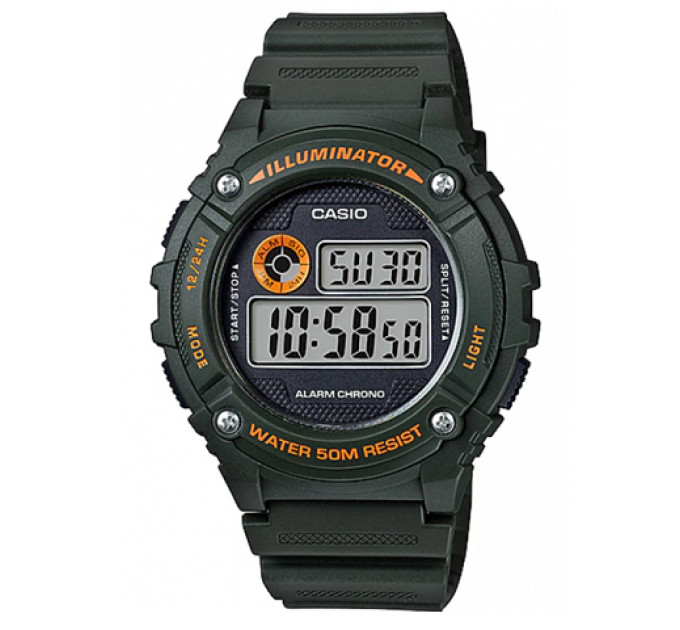 Купить Часы CASIO W-216H-3BV ⌚ Наручные часы на fabrikachasov.com ⭐ Бесплатная доставка по Украине от 3000 грн ✈ Гарантия ✔ 10.000 моделей часов лучших брендов!