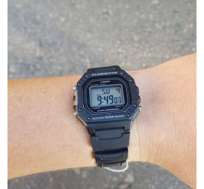 Купить Часы CASIO W-218H-1AVEF ⌚ Наручные часы на fabrikachasov.com ⭐ Бесплатная доставка по Украине от 3000 грн ✈ Гарантия ✔ 10.000 моделей часов лучших брендов!